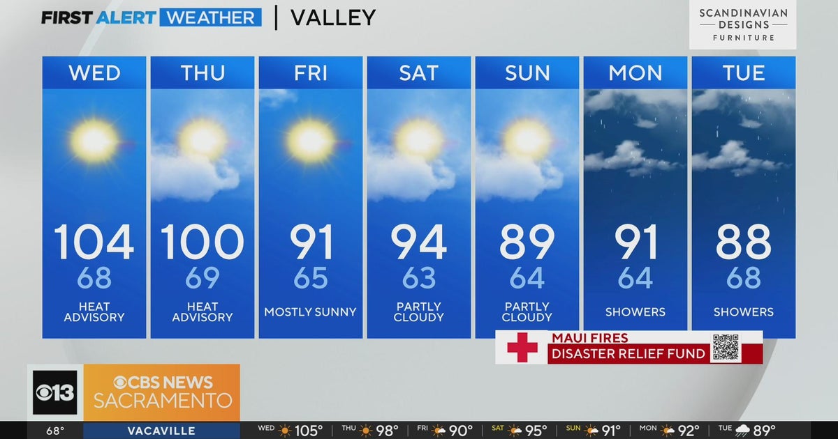 Wednesday morning weather forecast - Aug. 16, 2023