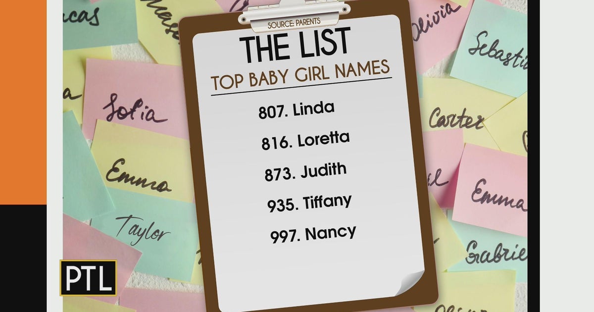 Baby names that have gone out of fashion - CBS Pittsburgh