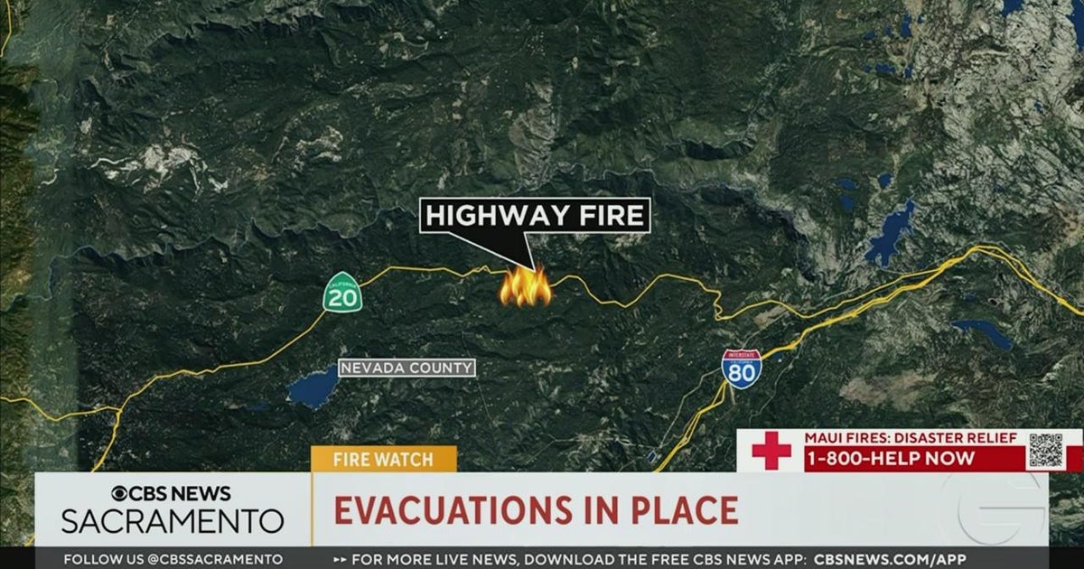 Nevada County evacuations still in place due to Highway Fire near Washington