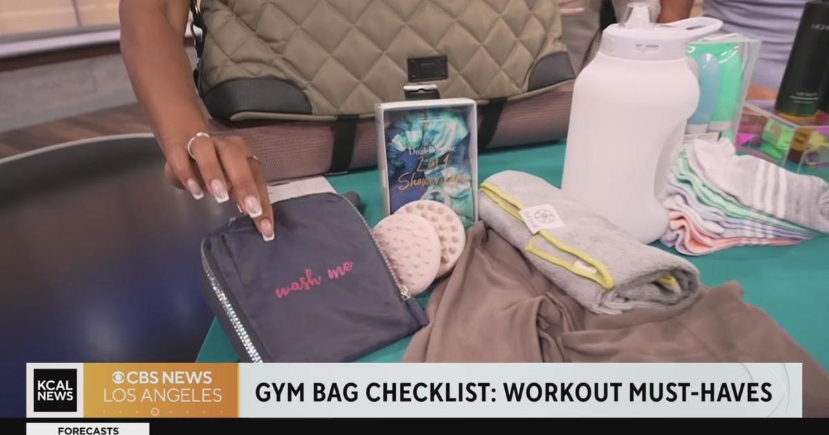 The Go-To Girlfriend: Trending workout items to keep in your gym bag - CBS  Los Angeles