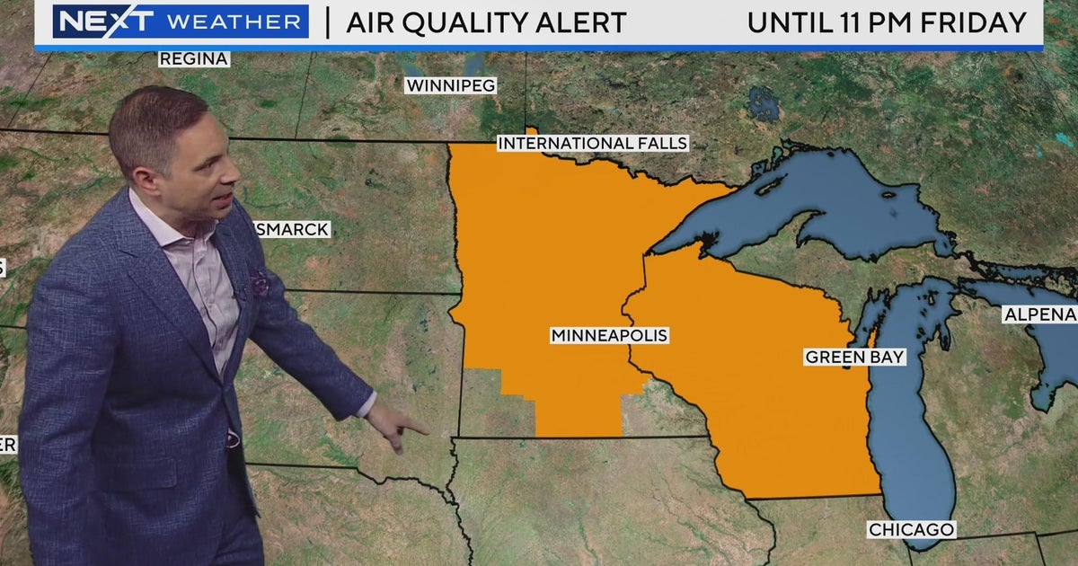 Air quality alert in effect for all of Minnesota - CBS Minnesota