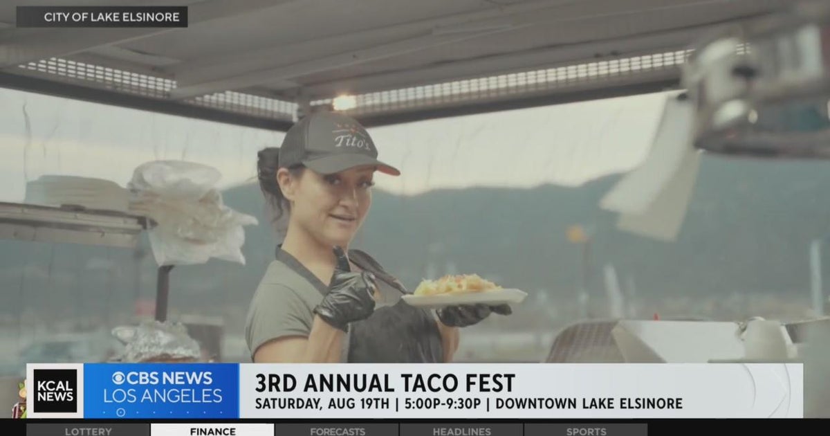Lake Elsinore's 3rd Annual Taco Fest Shameless Weekend Weather Plug