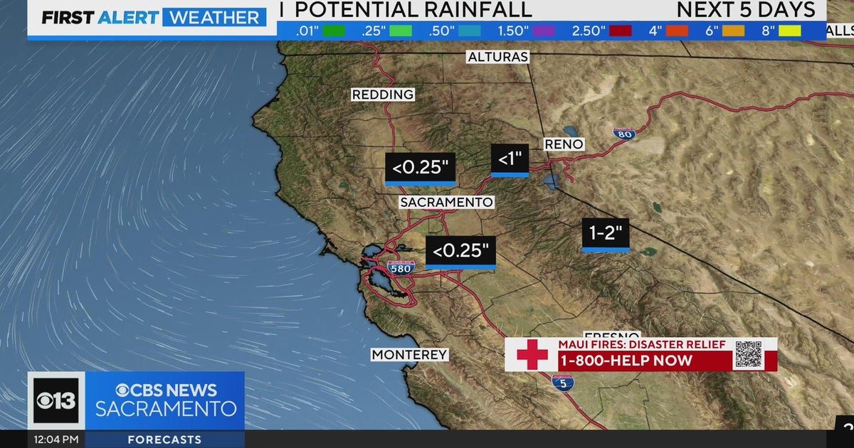 Hurricane Hilary: Hurricane expected to bring small amount of rain to valley Monday