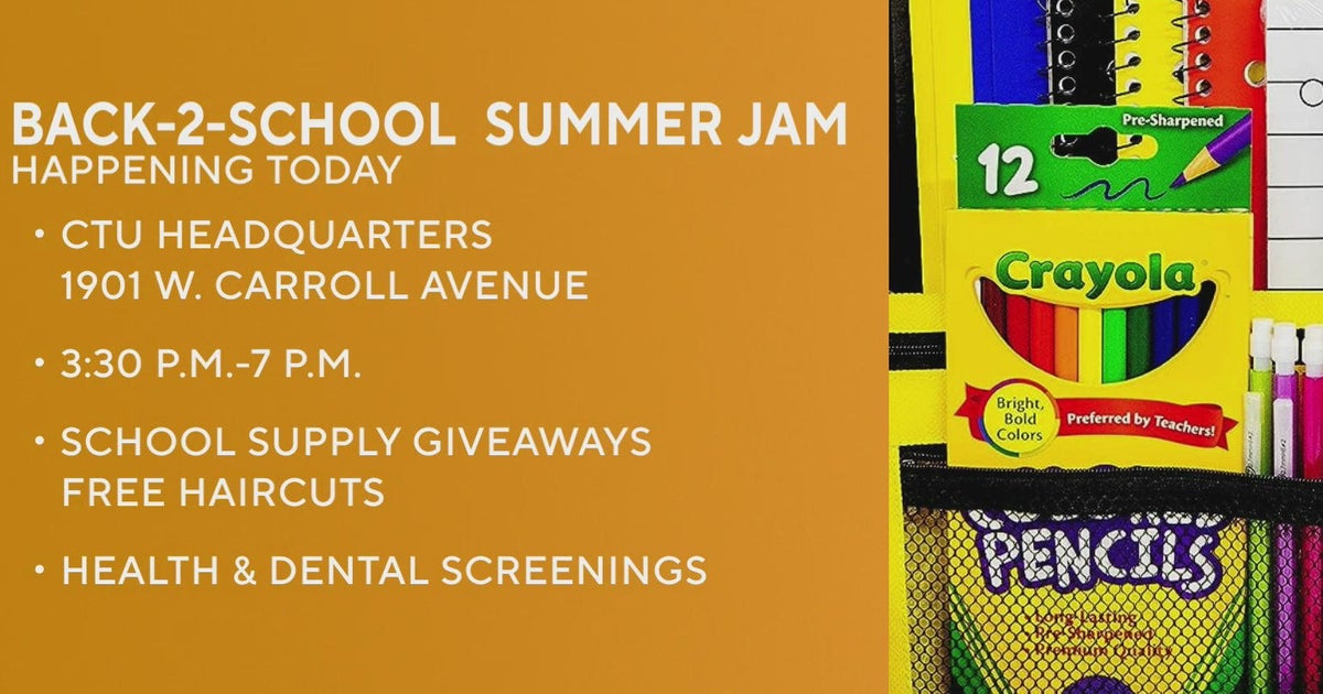 Backtoschool jam happening at CTU headquarters CBS Chicago
