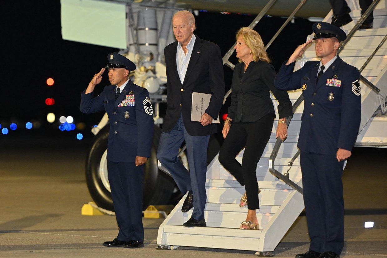 US-POLITICS-BIDEN-ARRIVAL 