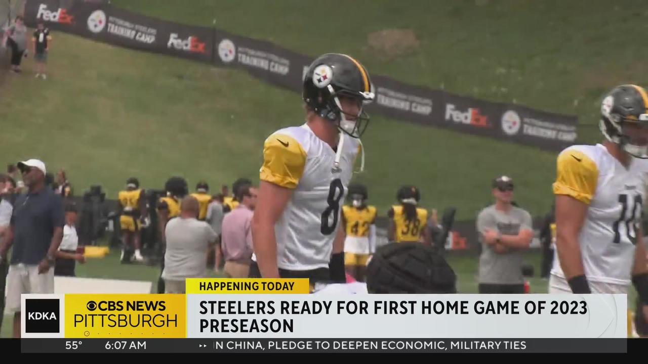 Steelers ready for first home game of 2023 preseason - CBS Pittsburgh