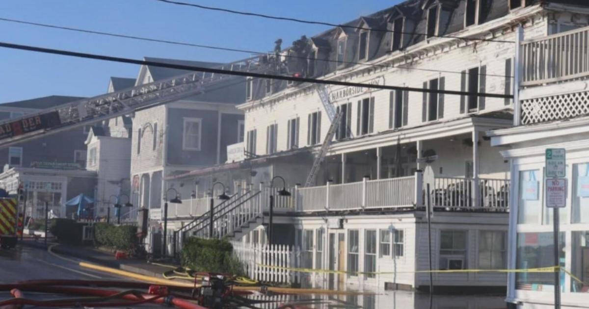 Block Island reopens to visitors after a major fire at the historic Harborside Inn