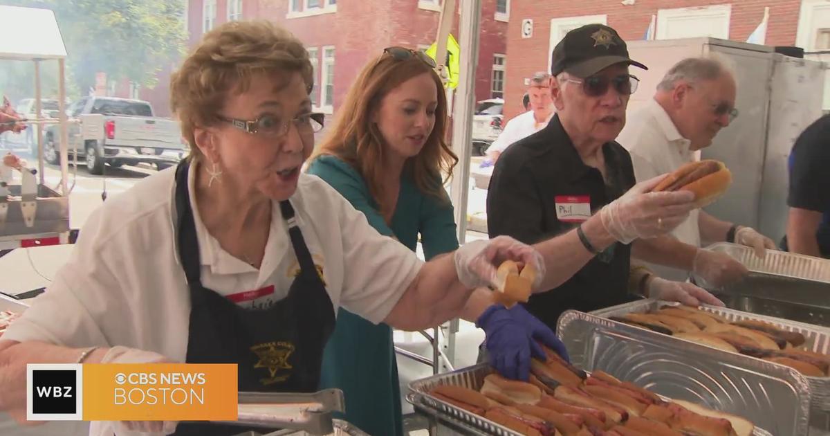 Barbecue for veterans at Chelsea Soldiers’ Home