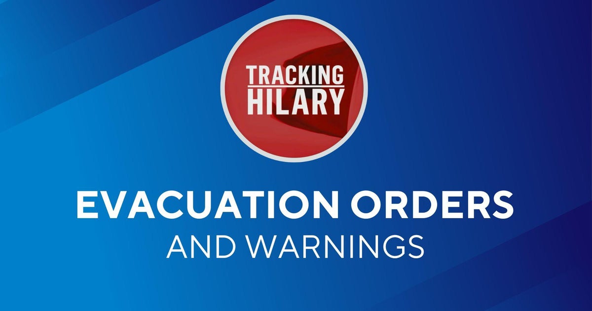Tropical Storm Hilary Evacuation Orders and Warnings for Southern
