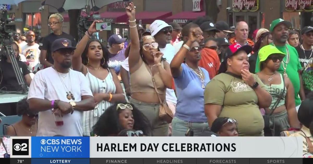 Masses come out for Harlem Day celebrations CBS New York