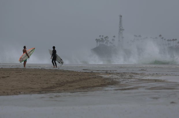 Tropical Storm Hilary Brings Wind And Heavy Rain To Southern California