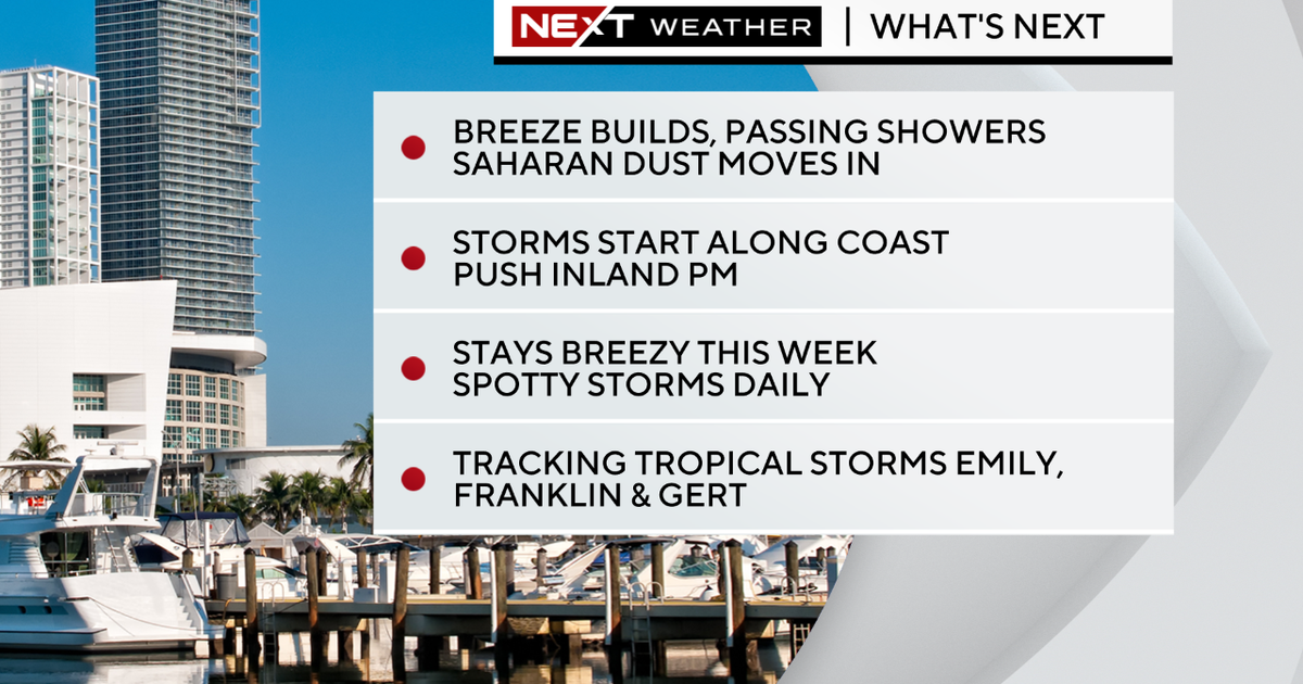 Subsequent Climate: Breezy showers, highs in the very low 90s Subsequent Climate: Breezy showers, highs in the very low 90s
