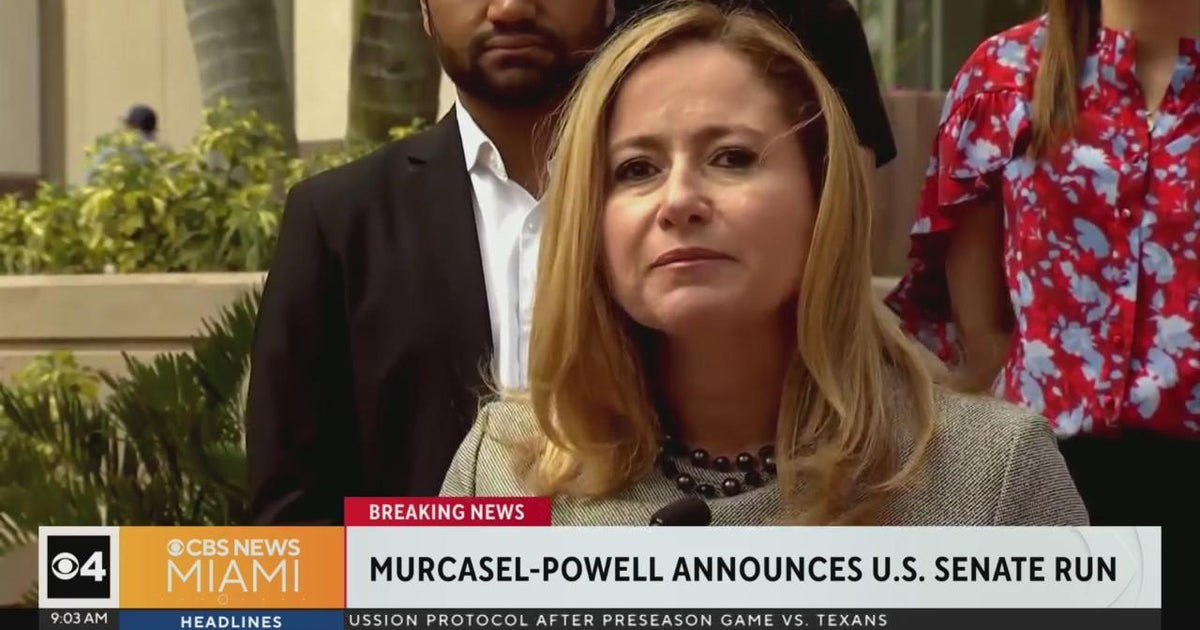 Previous US Rep. Debbie Murcasel-Powell announces US Senate run