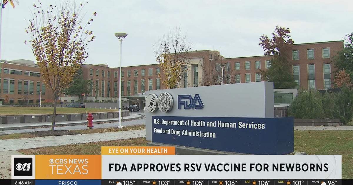 Eye On Your Health: FDA approves RSV vaccine for newborns - CBS Texas