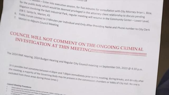 City council agenda 