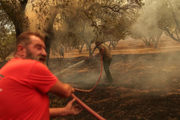18 burned bodies, possibly of migrants, found in northeastern Greece after major wildfire