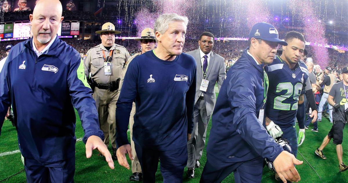 Pete Carroll talks 'catastrophic' Super Bowl interception with Richard  Sherman: 'It turned all of that so dark'