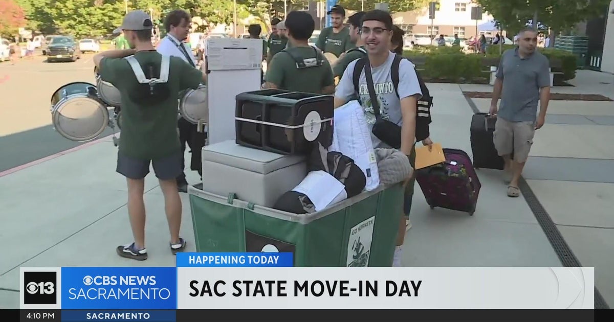Sac State move-in day is here