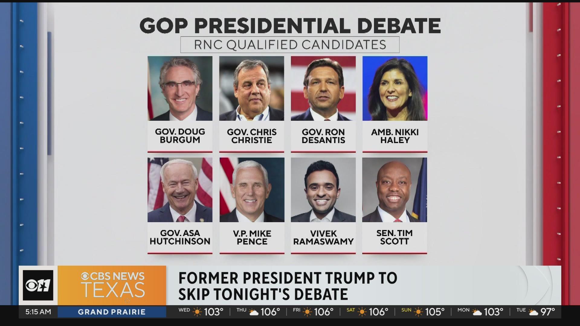 CBS Republican Presidential Candidates Debate