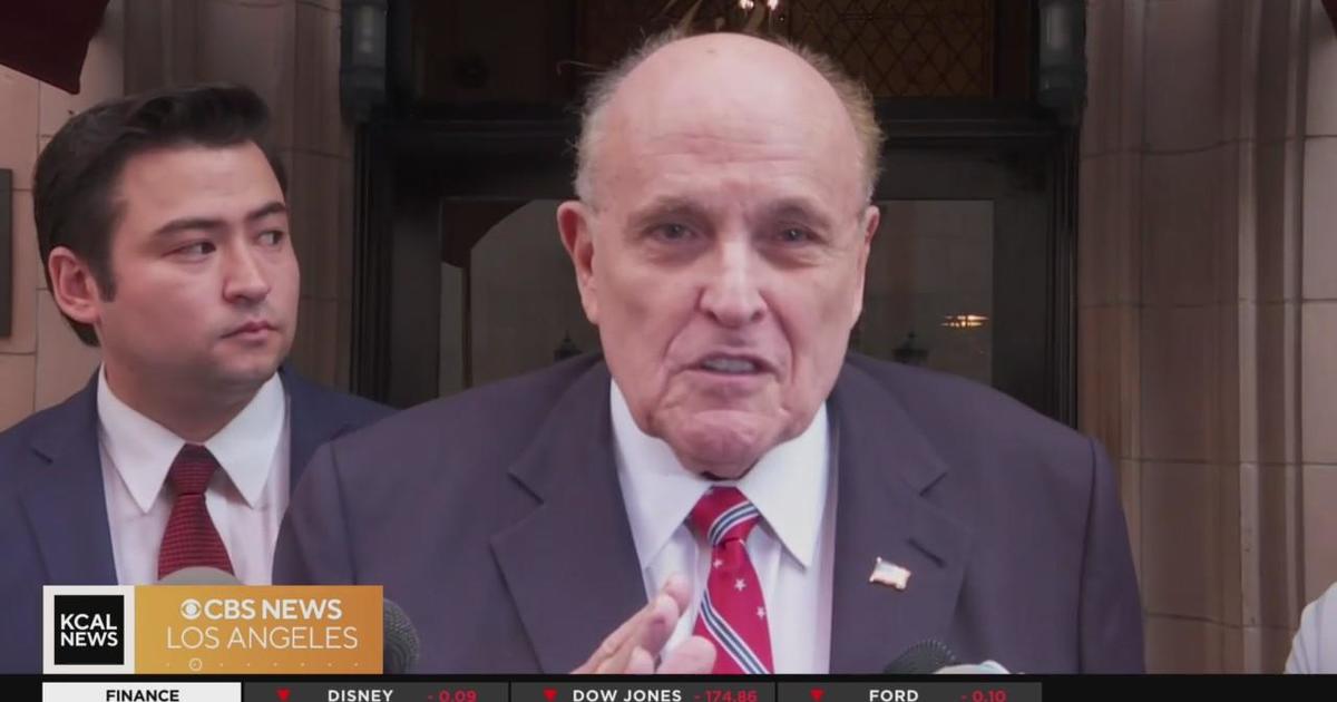 Rudy Giuliani To Surrender To Face Charges In The Georgia Elections ...