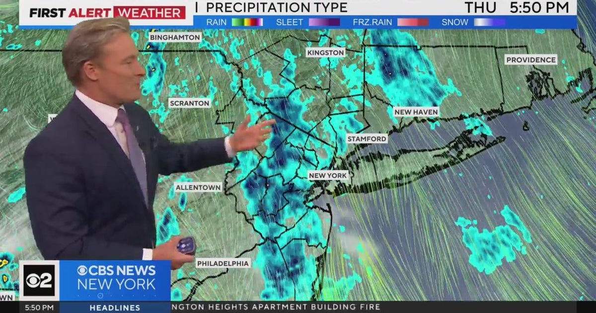 First Alert Weather CBS New York's Thursday evening update 8/24/23