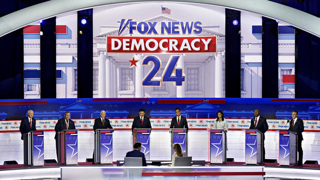 2024 Presidential Candidates Participate In Republican Primary Debate 