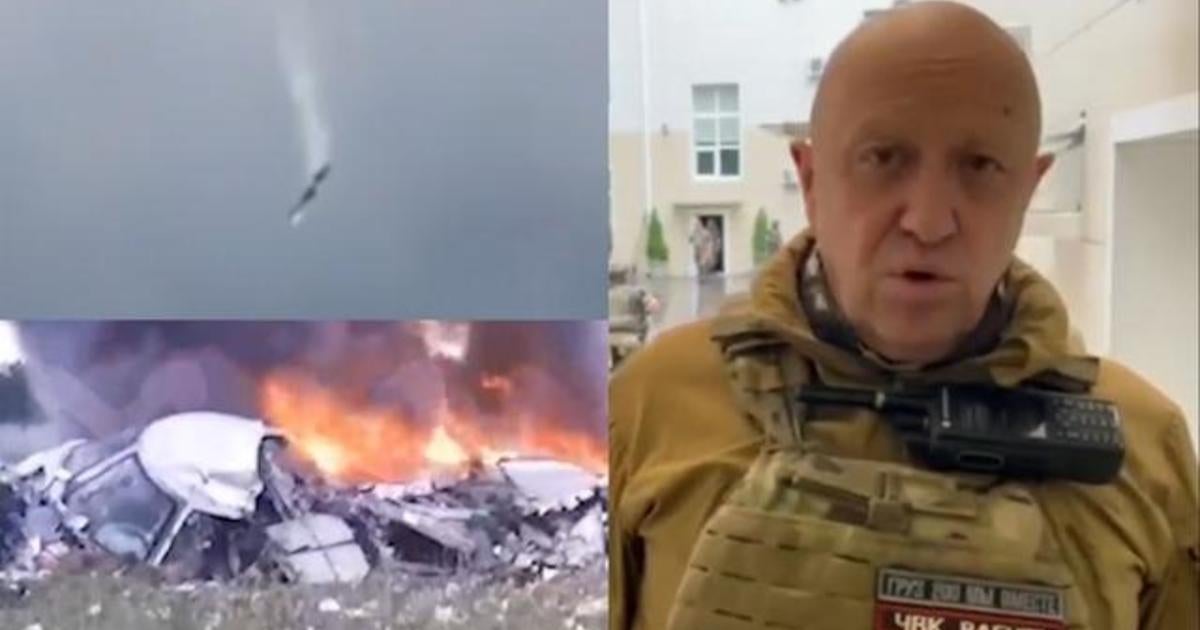 Plane Crash Video Surfaces After Wagner Chief Yevgeny Prigozhin's ...