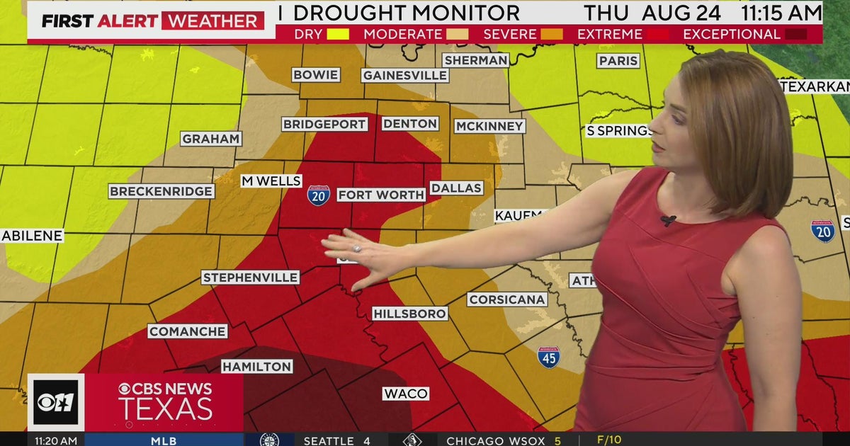 Scorching summer heat continues to sizzle - CBS Texas