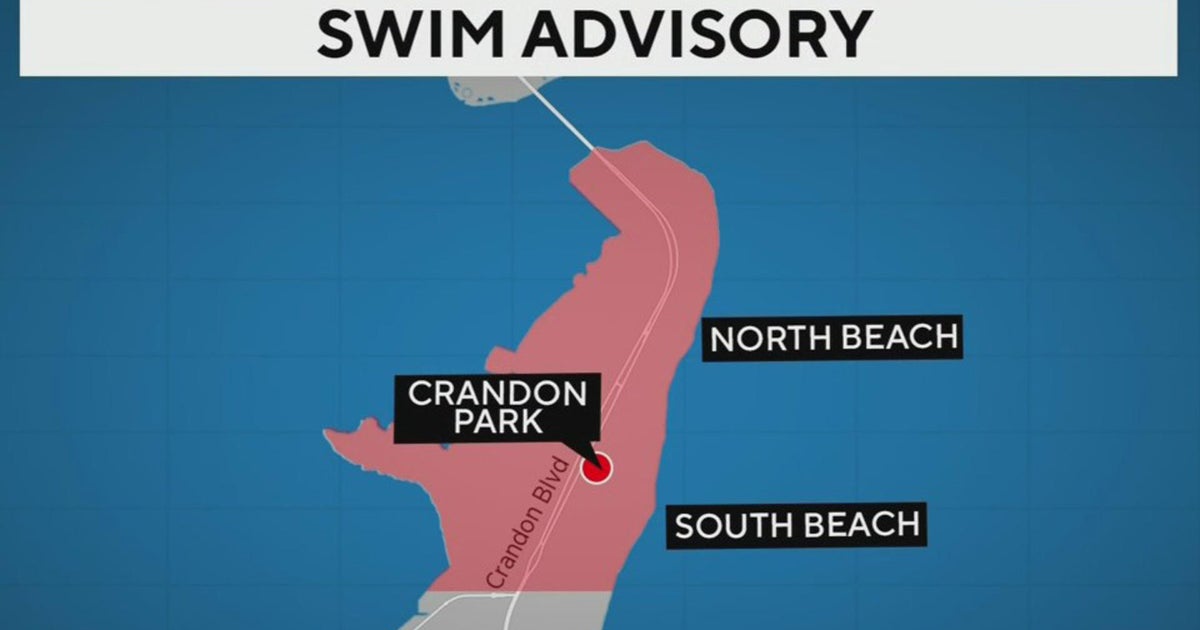 Swim Advisory issued for Crandon Park north and south
