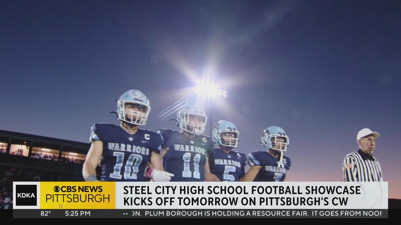 Steel City High School Football Showcase kicking off on Pittsburgh's CW and  streaming on CBS News Pittsburgh - CBS Pittsburgh