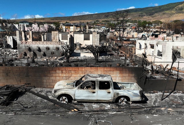Dozens Killed In Maui Wildfire Leaving The Town Of Lahaina Devastated