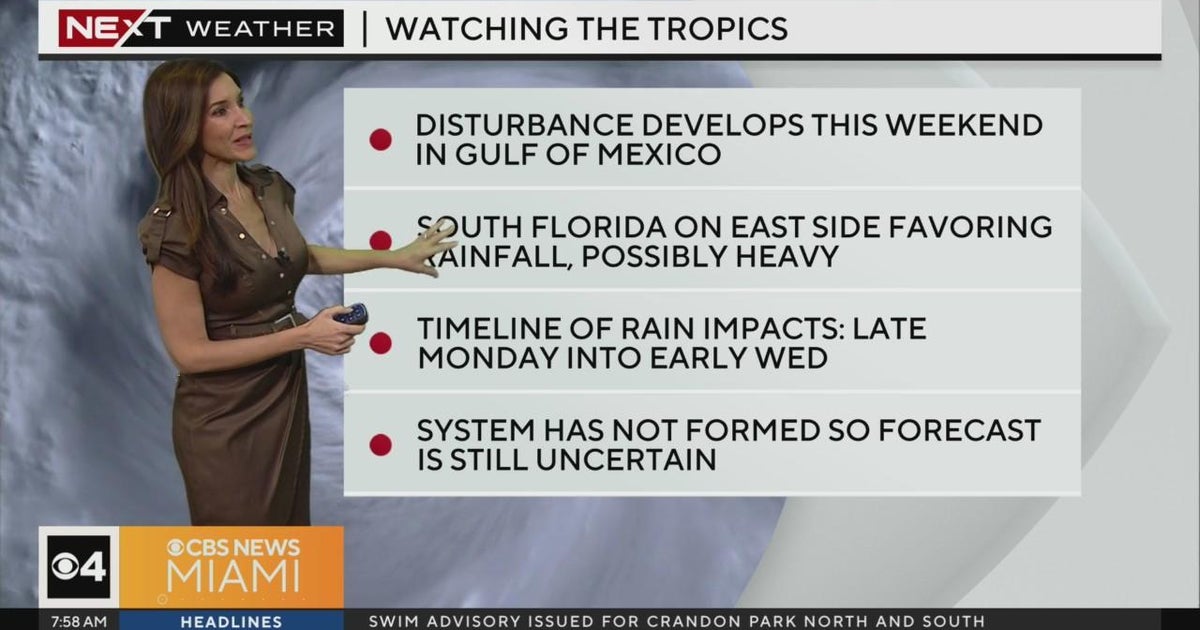 NEXT Weather forecast for Friday 8/25/2023 7AM - CBS Miami