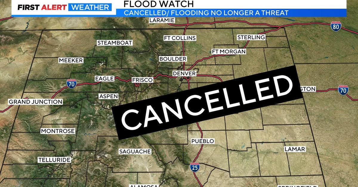 Flood Watch is cancelled with storms still popping this weekend - CBS ...