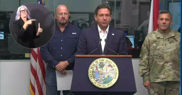DeSantis: Be ‘vigilant’ as Idalia threatens