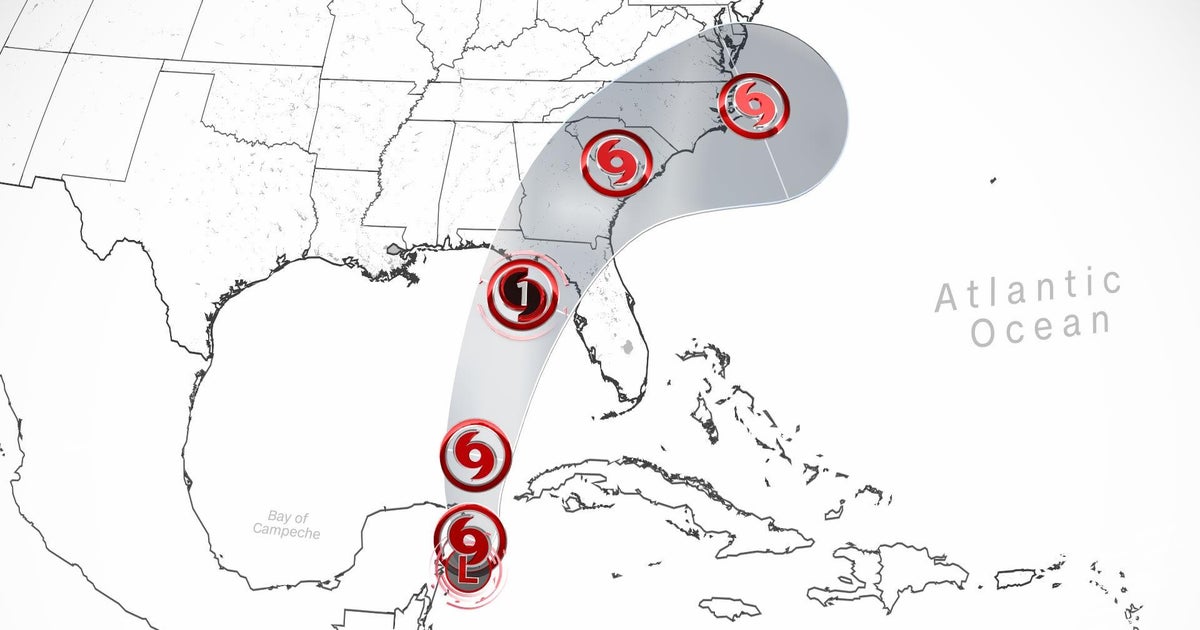 Tropical Storm Idalia forms in the lower Gulf of Mexico
