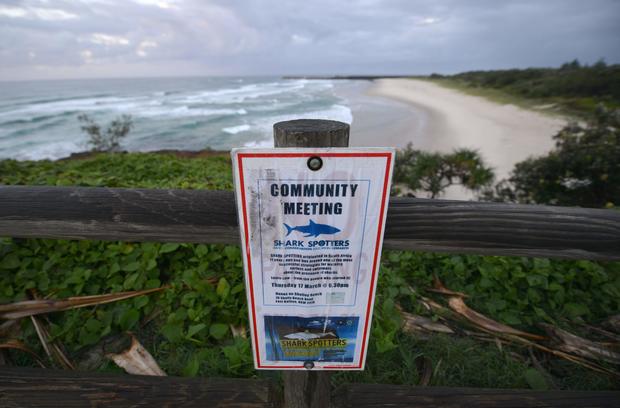 Man attacked by shark at popular Australian surf spot, rushed to hospital - CBS News