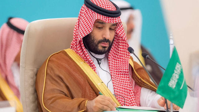 FILE PHOTO: Saudi Crown Prince Mohammed bin Salman attends the 18th consultative meeting of the leaders of the GCC & the Gulf summit with the central Asian countries C5 in Jeddah Saudi Arabia 