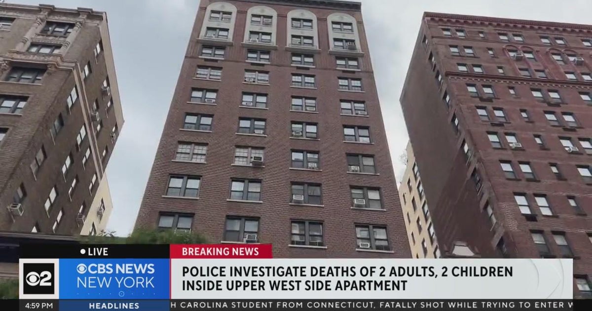 Family of 4 found dead inside Upper West Side apartment CBS New York