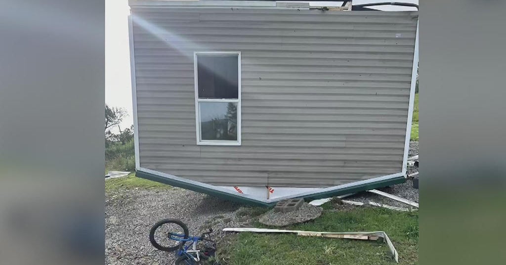Fayette Co family recovering after EF2 tornado flips trailer upside down Fayette Co family recovering after EF2 tornado flips trailer upside down