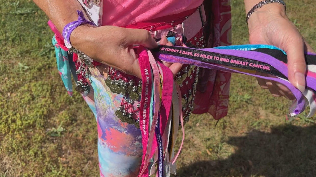 Susan G. Komen 3-day walk raises money for breast cancer research - CBS ...