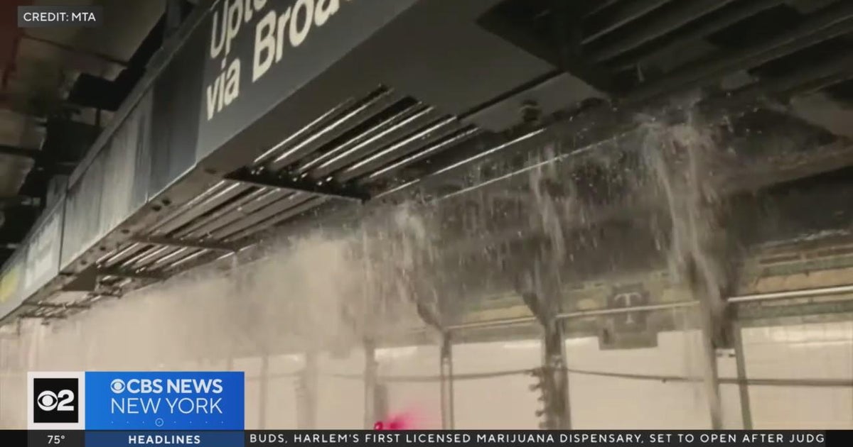Times Square subway service restored with delays after water main break ...