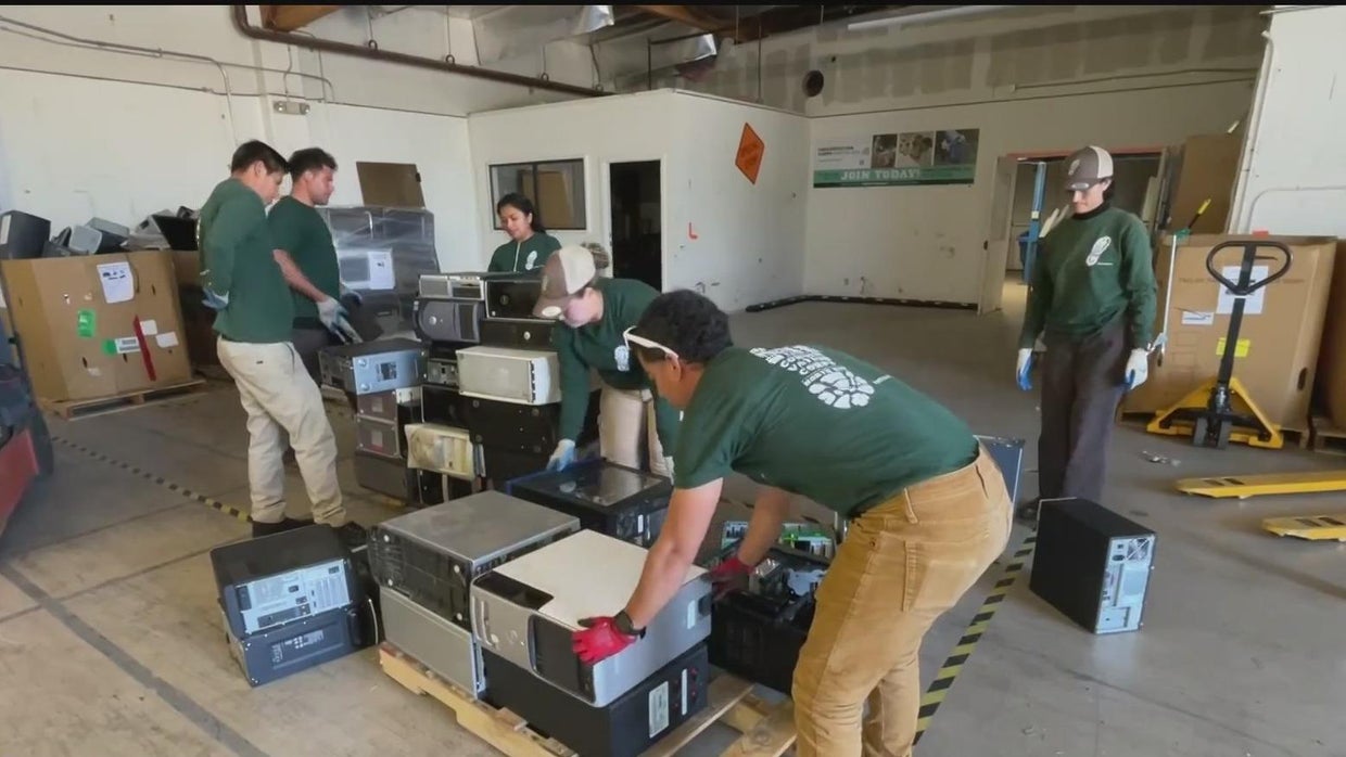 Ewaste recycling program in North Bay provides job opportunities while