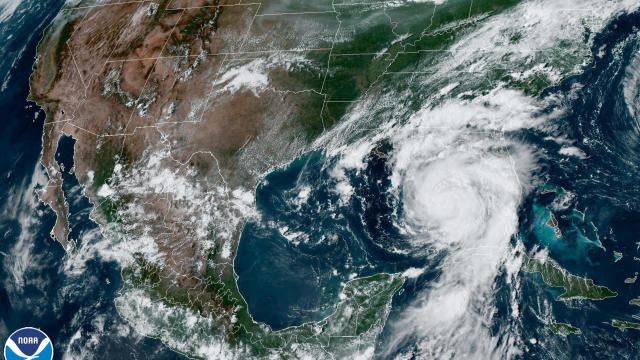 Satellite image of Hurricane Idalia 