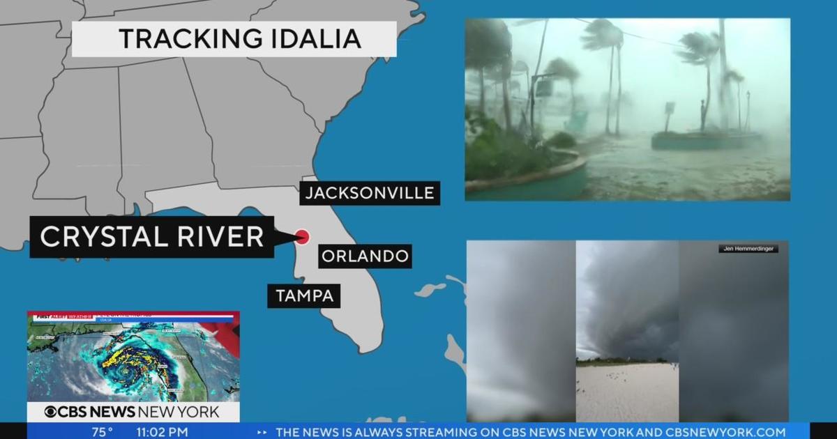 Florida bracing for impact as Hurricane Idalia closes in CBS New York