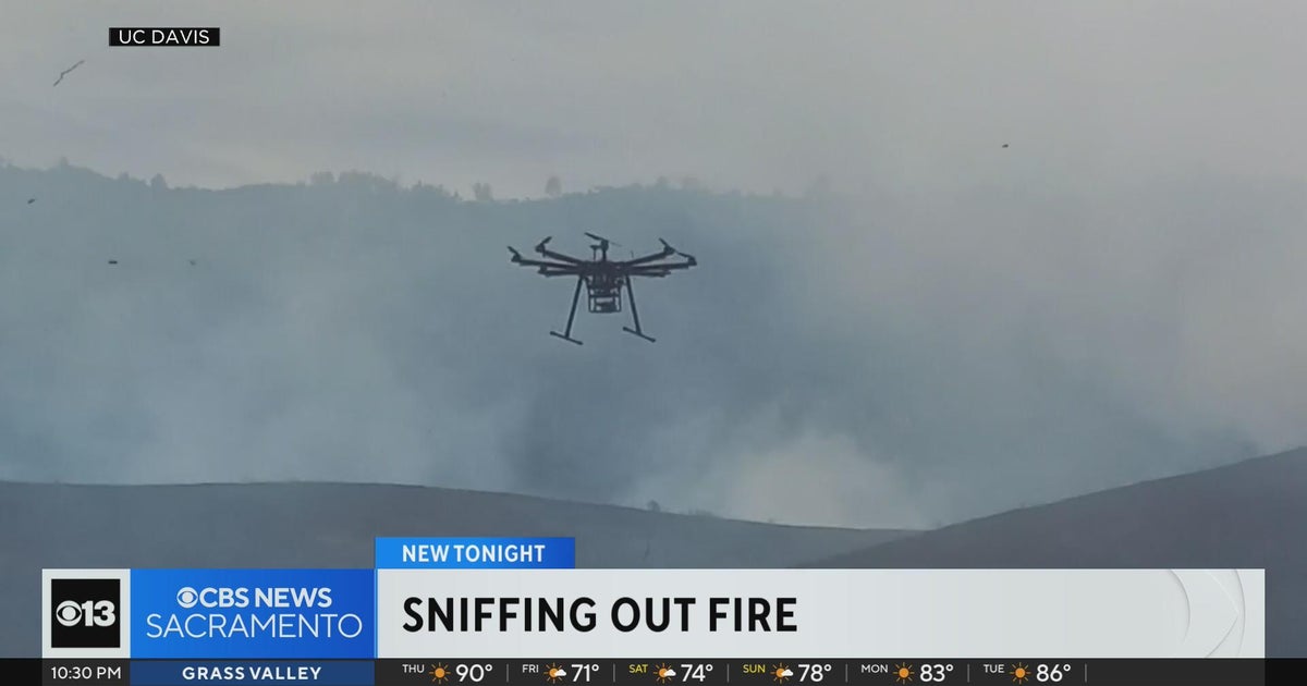 Drones may sniff out new California wildfires
