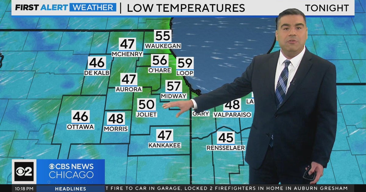 Chicago First Alert Weather Chilly overnight CBS Chicago
