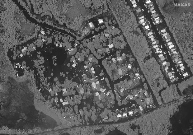 HURRICANE IDALIA, CRISTAL RIVER, FLORIDA -- AUGUST 30, 2023:  06 Maxar satellite imagery of the Crystal River in Florida after being hit by Hurricane Idalia.  Please use: Satellite image (c) 2023 Maxar Technologies. 