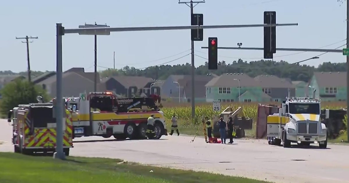 High school students die in Bartlett crash with semi CBS Chicago