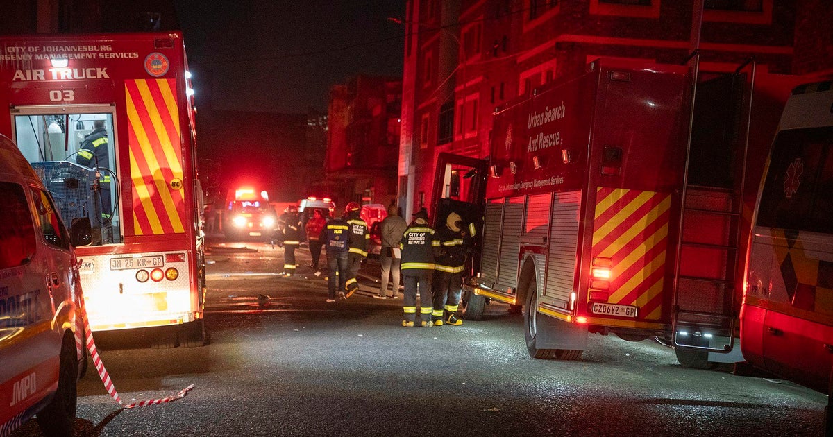 At least 74 dead after fire tears through building used as temporary housing in South Africa - Vimarsana News