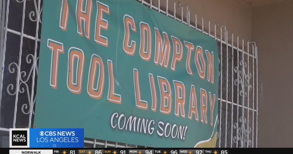"Makers Hub" builds tool library to help Compton residents access